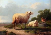 Verboeckhoven, Eugene Joseph - Sheep In A Meadow